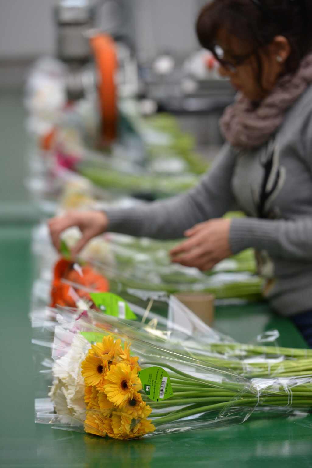 Mise en bouquet